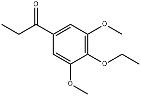 1-Propanone, 1-(4-ethoxy-3,5-dimethoxyphenyl)- Structure