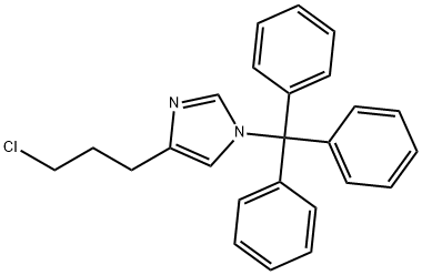 1H-Imidazole, 4-(3-chloropropyl)-1-(triphenylmethyl)-