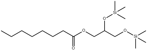 모노카프릴린,비스(트리메틸실릴)-유도체.