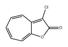 2H-Cyclohepta[b]furan-2-one, 3-chloro- Structure