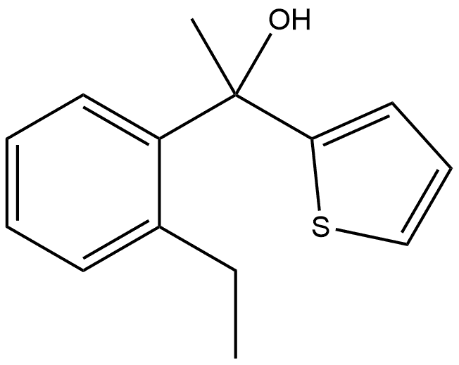 1852393-82-8 1-(2-ethylphenyl)-1-(thiophen-2-yl)ethanol