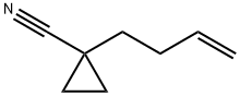 Cyclopropanecarbonitrile, 1-(3-buten-1-yl)- Structure