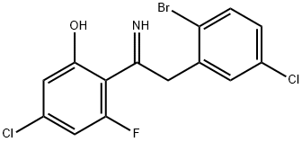 1855942-63-0 2-[2-(2-Bromo-5-chlorophenyl)-1-iminoethyl]-5-chloro-3-fluorophenol