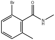 2-Bromo-N,6-dimethylbenzamide 结构式