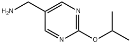 1-[2-(propan-2-yloxy)pyrimidin-5-yl]methanamine,1856235-46-5,结构式