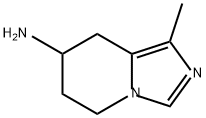 Imidazo[1,5-a]pyridin-7-amine, 5,6,7,8-tetrahydro-1-methyl- Struktur