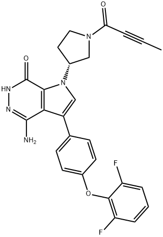 1858206-58-2 化合物 EDRALBRUTINIB
