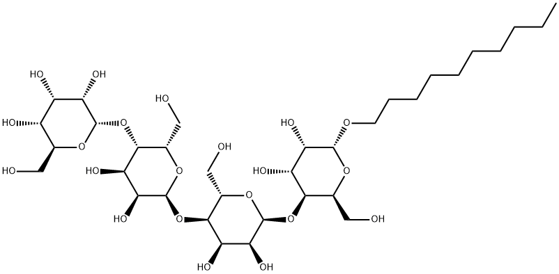 Lacβ(1-4)Lac-β-C10 化学構造式