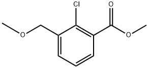 methyl 2-chloro-3-(methoxymethyl)benzoate Structure