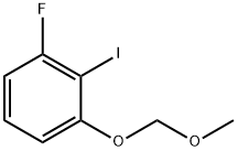 1-Fluoro-2-iodo-3-(methoxymethoxy)benzene 结构式