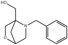 (5-苄基-2-氧杂-5-氮杂双环[2.2.1]庚烷-4-基)甲醇,1860808-46-3,结构式