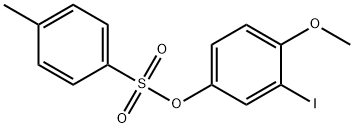 Phenol, 3-iodo-4-methoxy-, 1-(4-methylbenzenesulfonate) Structure