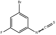 3-Bromo-5-fluorophenylisothiocyanate Struktur