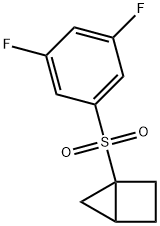 1-((3,5-二氟苯基)磺酰基)双环[2.1.0]戊烷, 1862202-00-3, 结构式