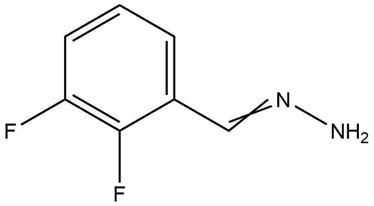 2,3-Difluorobenzaldehyde hydrazone 结构式