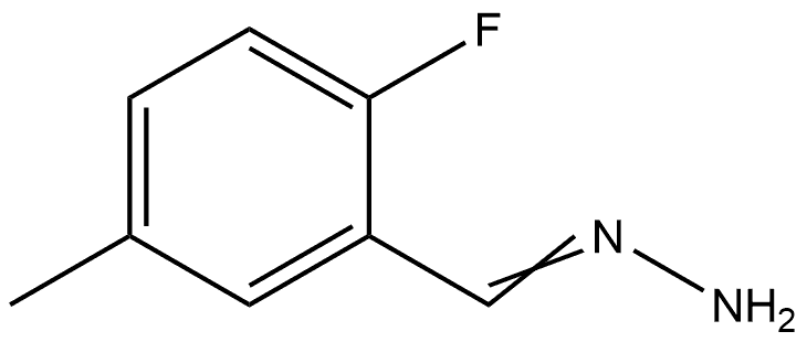 2-Fluoro-5-methylbenzaldehyde hydrazone Structure