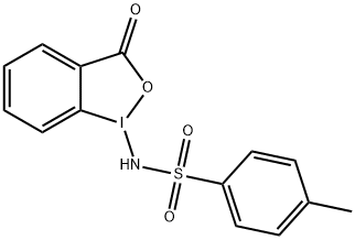 Benzenesulfonamide, 4-methyl-N-(3-oxo-1,2-benziodioxol-1(3H)-yl)- Structure