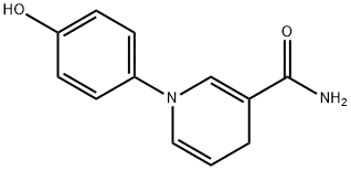 1-(4-羟基苯基)-1,4-二氢吡啶-3-甲酰胺 结构式