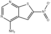 6-nitrothieno[2,3-d]pyrimidin-4-amine,1864155-54-3,结构式