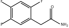 2-(2,4,5-三氟苯基)乙酰胺,1864680-46-5,结构式