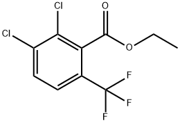 Ethyl 2,3-dichloro-6-(trifluoromethyl)benzoate Structure