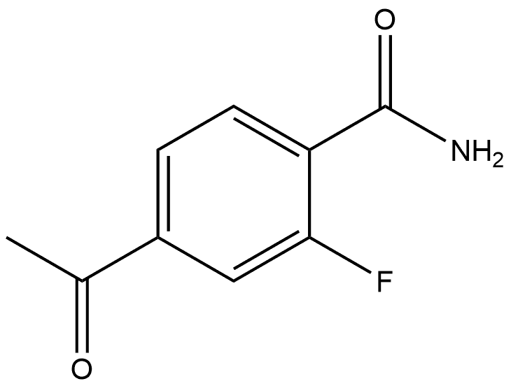 4-Acetyl-2-fluorobenzamide|