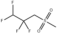 Propane, 1,1,2,2-tetrafluoro-3-(methylsulfonyl)- Structure