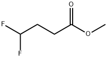 Butanoic acid, 4,4-difluoro-, methyl ester Structure