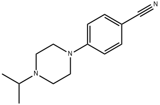 Benzonitrile, 4-[4-(1-methylethyl)-1-piperazinyl]- Structure