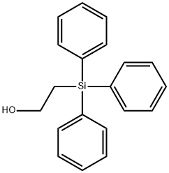 Ethanol, 2-(triphenylsilyl)- Struktur