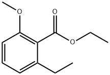 Ethyl 2-ethyl-6-methoxybenzoate 结构式