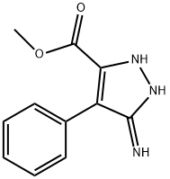 JR-14029, Methyl 5-amino-4-phenyl-1H-pyrazole-3-carboxylate, 95% 化学構造式