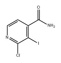 4-Pyridinecarboxamide, 2-chloro-3-iodo- Struktur