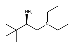 1,2-Butanediamine, N1,N1-diethyl-3,3-dimethyl-, (2R)- Structure