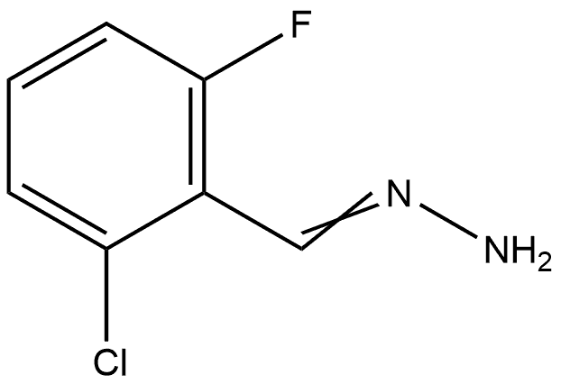 2-Chloro-6-fluorobenzaldehyde hydrazone Structure