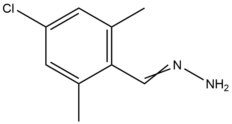 4-Chloro-2,6-dimethylbenzaldehyde hydrazone,1868675-57-3,结构式