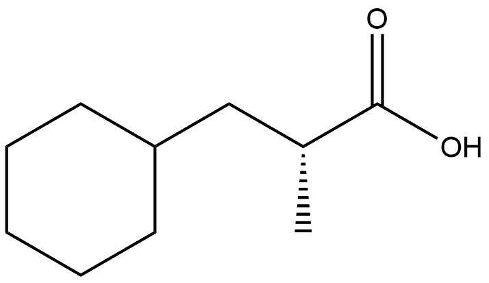 (2R)-3-CYCLOHEXYL-2-METHYLPROPANOIC ACID Structure