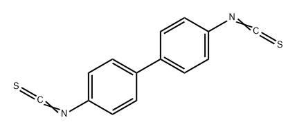 1,1'-Biphenyl, 4,4'-diisothiocyanato- Struktur