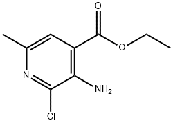 4-Pyridinecarboxylic acid, 3-amino-2-chloro-6-methyl-, ethyl ester|3-氨基-2-氯-6-甲基异烟酸乙酯