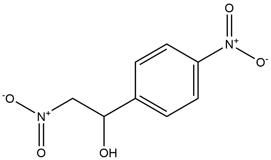 Benzenemethanol, 4-nitro-α-(nitromethyl)- Structure