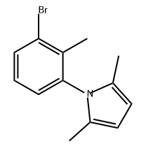 1873335-66-0 1H-Pyrrole, 1-(3-bromo-2-methylphenyl)-2,5-dimethyl-