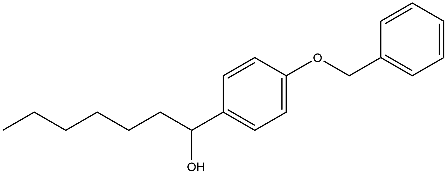 α-Hexyl-4-(phenylmethoxy)benzenemethanol|