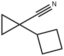 Cyclopropanecarbonitrile, 1-cyclobutyl- 结构式