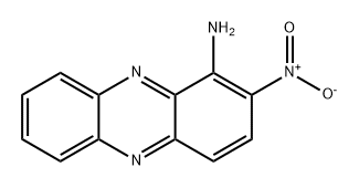 1-Phenazinamine, 2-nitro- 化学構造式