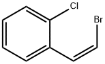 Benzene, 1-[(1Z)-2-bromoethenyl]-2-chloro- Structure