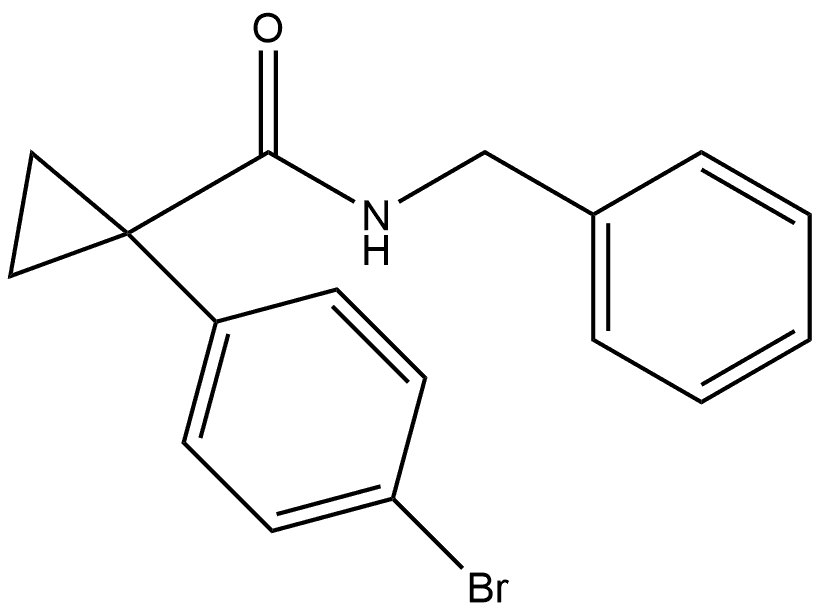 1875422-51-7 1-(4-Bromophenyl)-N-(phenylmethyl)cyclopropanecarboxamide