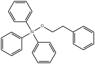 Phenethoxytriphenylsilane Structure