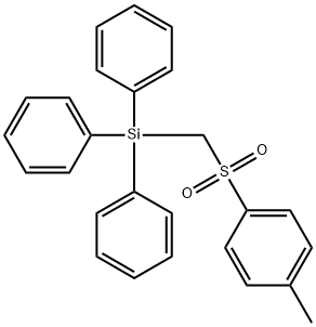 Triphenyl(tosylmethyl)silane 结构式