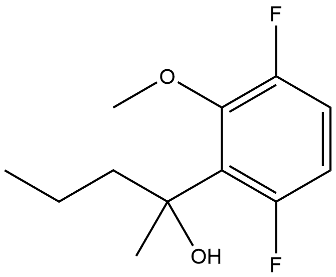 1876656-63-1 3,6-Difluoro-2-methoxy-α-methyl-α-propylbenzenemethanol