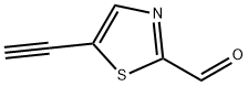 5-乙炔基-2-噻唑甲醛, 1876946-93-8, 结构式
